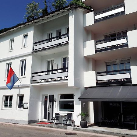 Hotel Garni Battello Melide Eksteriør bilde